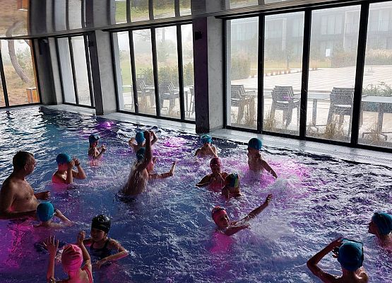 Zajęcia na basenie kl. IIIA