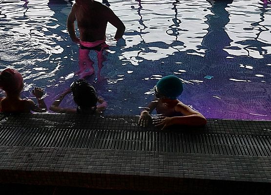 Zajęcia na basenie kl. IIIA