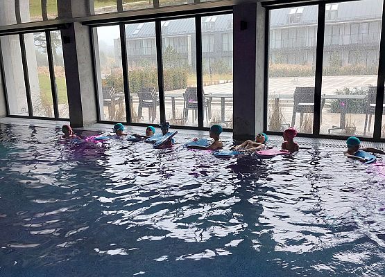 Zajęcia na basenie kl. IIIA