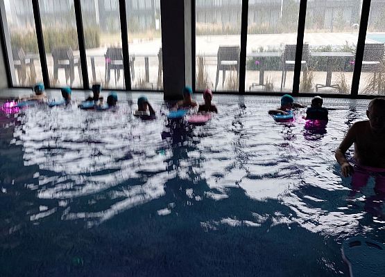 Zajęcia na basenie kl. IIIA