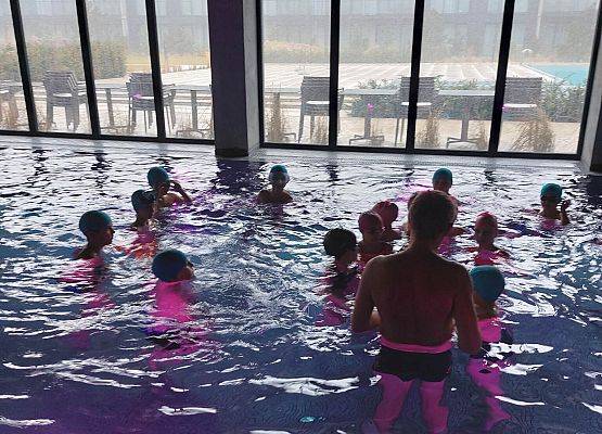 Zajęcia na basenie kl. IIIA