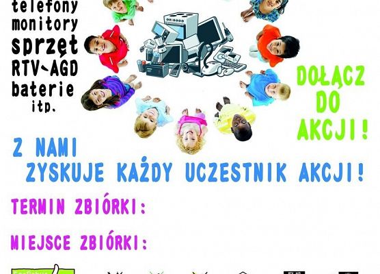 Plakat - elektrośmieci