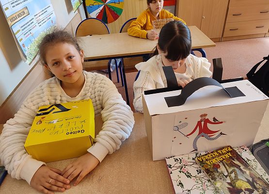 Grafika 11: Lektura w pudełku – „Akademia Pana Kleksa” na lekcjach polskiego  w kl. IV a