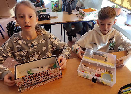 Grafika 14: Lektura w pudełku – „Akademia Pana Kleksa” na lekcjach polskiego  w kl. IV a