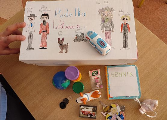Grafika 18: Lektura w pudełku – „Akademia Pana Kleksa” na lekcjach polskiego  w kl. IV a