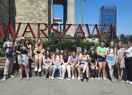 Grafika 3: Wycieczka do Warszawy klas ósmych - krótka relacja z drugiego dnia pobytu w stolicy