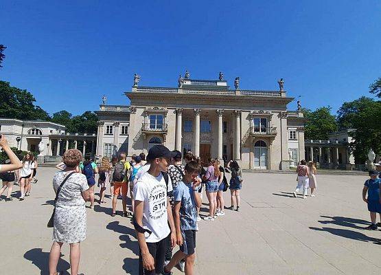 Grafika 5: Wycieczka do Warszawy klas ósmych - krótka relacja z drugiego dnia pobytu w stolicy