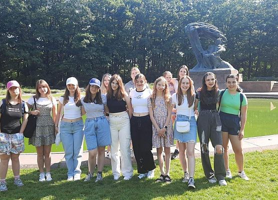 Grafika 14: Wycieczka do Warszawy klas ósmych - krótka relacja z drugiego dnia pobytu w stolicy