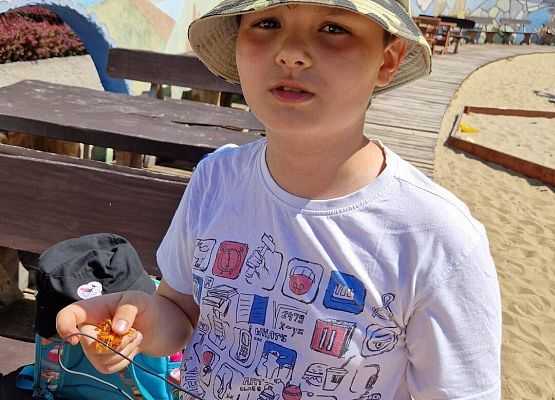 Grafika 48: Czerwcowa wycieczka kl. IIIB do Łeby