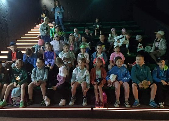 Grafika 1: Wycieczka klas drugich do Parku Ewolucji w Sławotówku