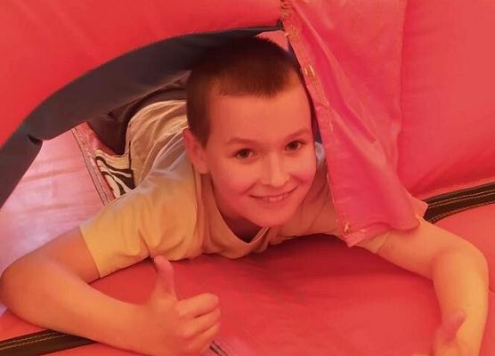 Grafika 10: Pierwszaki w Funlandii - Dmuchanym Parku Rozrywki w Łebie