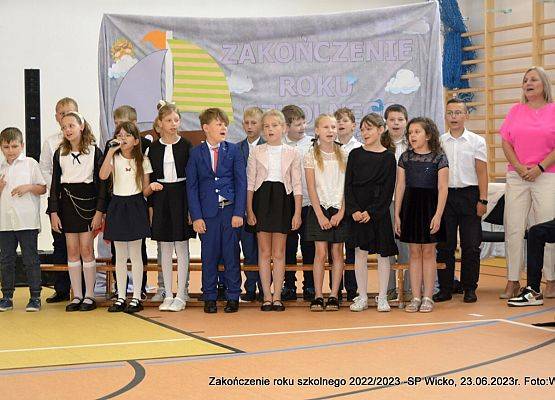 Grafika 16: Uroczysty apel z okazji zakończenia roku szkolnego 2022/2023