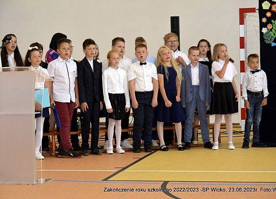 Grafika 17: Uroczysty apel z okazji zakończenia roku szkolnego 2022/2023