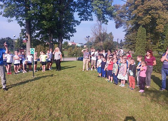 Grafika 4: Próbny alarm przeciwpożarowy w naszej szkole - 11 września 2023