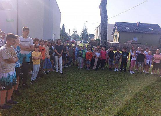 Grafika 8: Próbny alarm przeciwpożarowy w naszej szkole - 11 września 2023