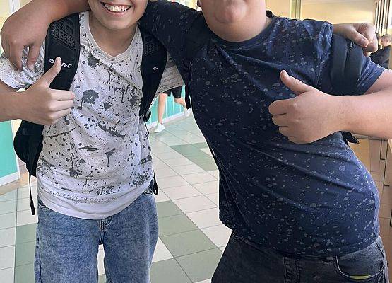 Grafika 19: Międzynarodowy Dzień Kropki w szkole w Wicku