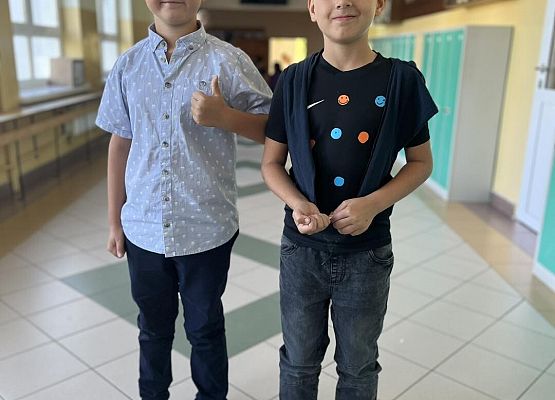 Grafika 58: Międzynarodowy Dzień Kropki w szkole w Wicku