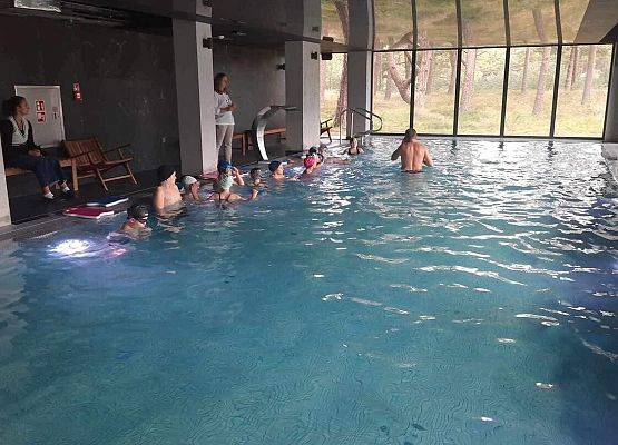 Grafika 6: Pierwsze zajęcia z nauki pływania kl. IIIA