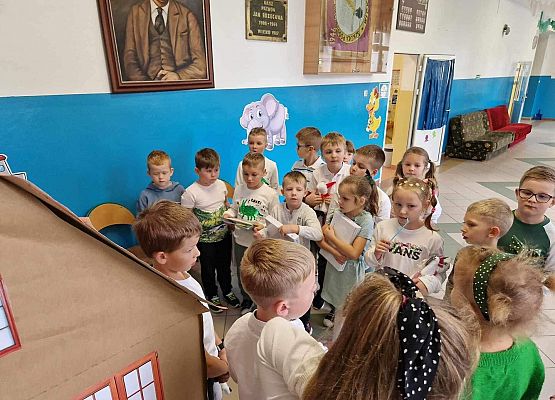 Grafika 70: Uroczyste otwarcie „Ekopracowni” przyrodniczej OZE w SP Wicko