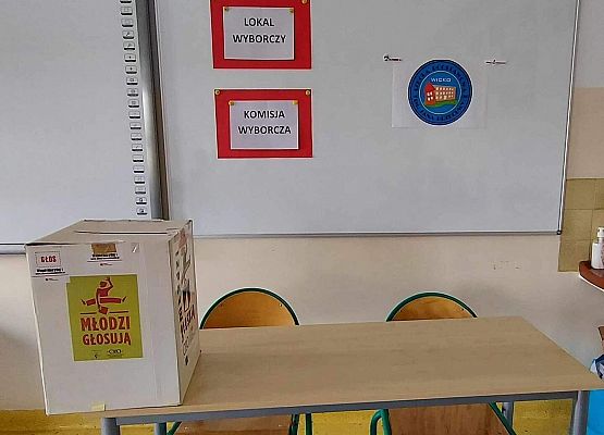 Grafika 3: Klasa VIIIA  SP Wicko zaangażowała się w program edukacyjny Centrum Edukacji Obywatelskiej  "Młodzi głosują"