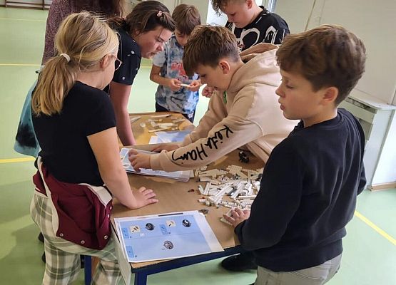 Grafika 2: Warsztaty dla uczniów Szkół Podstawowych w Szczenurzy, Maszewku i Wicku „Ekoenergetyczni - Odnawialne Źródła Energii” w ramach Festiwalu Energii