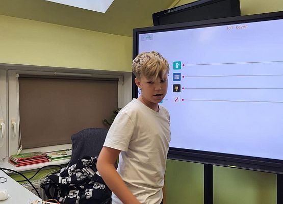 Grafika 7: Warsztaty dla uczniów Szkół Podstawowych w Szczenurzy, Maszewku i Wicku „Ekoenergetyczni - Odnawialne Źródła Energii” w ramach Festiwalu Energii