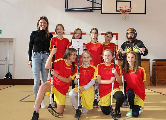 Grafika 2: Występy naszych uczniów w gminnych eliminacjach zawodów sportowych w unihokeja