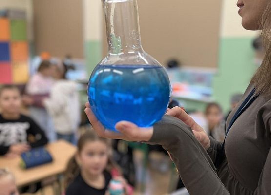 Grafika 8: Zajęcia przyrodnicze w klasach trzecich z edukatorami SPN