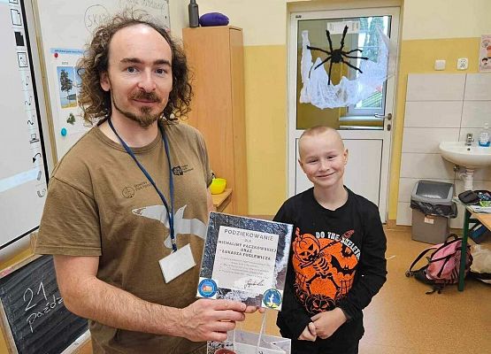 Grafika 9: Zajęcia przyrodnicze w klasach trzecich z edukatorami SPN