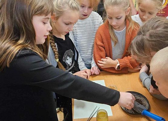 Grafika 16: Zajęcia przyrodnicze w klasach trzecich z edukatorami SPN