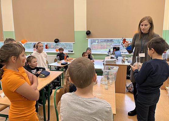 Grafika 18: Zajęcia przyrodnicze w klasach trzecich z edukatorami SPN