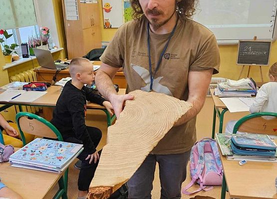 Grafika 24: Zajęcia przyrodnicze w klasach trzecich z edukatorami SPN