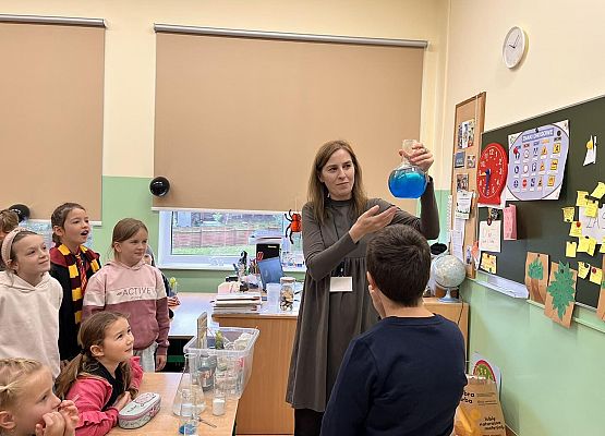 Grafika 31: Zajęcia przyrodnicze w klasach trzecich z edukatorami SPN