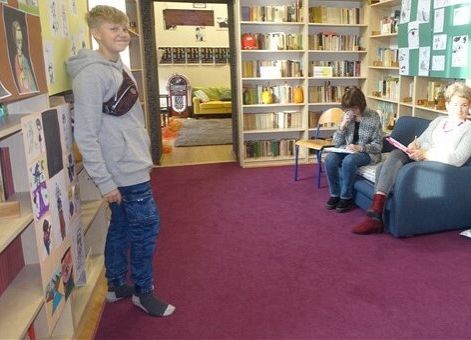 Grafika 7: Szkolne eliminacje do VI Powiatowego Konkursu Recytatorskego Polskiej Poezji Patriotycznej w Nowej Wsi Lęborskiej