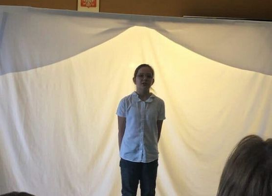 Grafika 4: Miłosz Filipionek wyróżniony w 6. Powiatowym Konkursie Recytatorskim Polskiej Poezji Patriotycznej