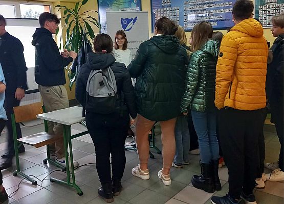 Grafika 2: Nasi ósmoklasiści uczestniczyli w Powiatowych Targach Edukacyjnych w Lęborku