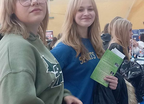Grafika 4: Nasi ósmoklasiści uczestniczyli w Powiatowych Targach Edukacyjnych w Lęborku