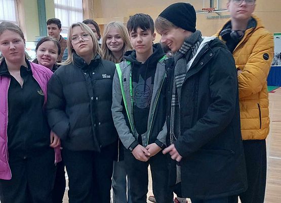 Grafika 8: Nasi ósmoklasiści uczestniczyli w Powiatowych Targach Edukacyjnych w Lęborku