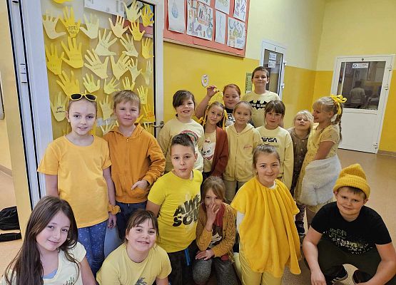 Grafika 4: Obchody Dnia Życzliwości i Pozdrowień w naszej szkole