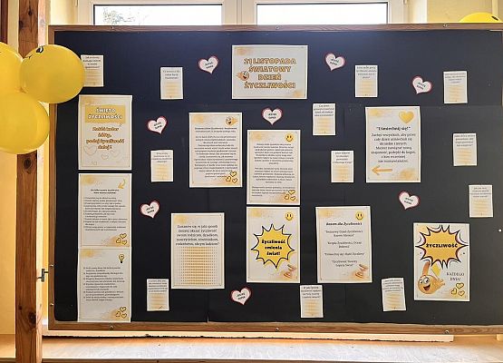 Grafika 14: Obchody Dnia Życzliwości i Pozdrowień w naszej szkole