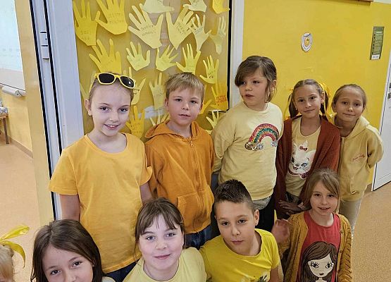 Grafika 7: Obchody Dnia Życzliwości i Pozdrowień w naszej szkole