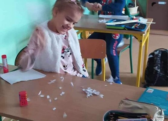 Grafika 1: Zajęcia o wietrze w klasie IIA