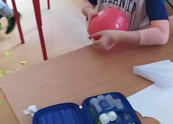 Grafika 6: Zajęcia o wietrze w klasie IIA