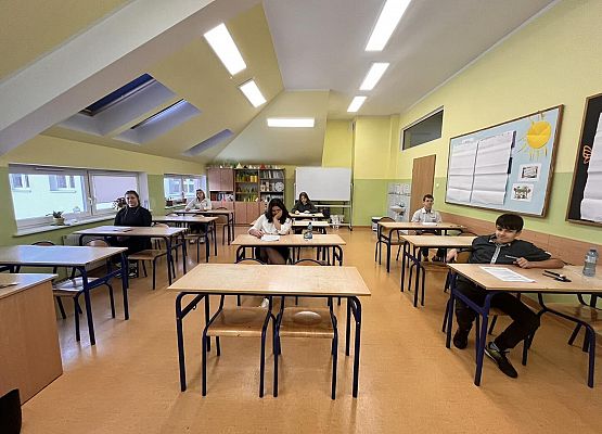 Grafika 2: Testy próbne ósmoklasistów 28 - 30 listopada 2023