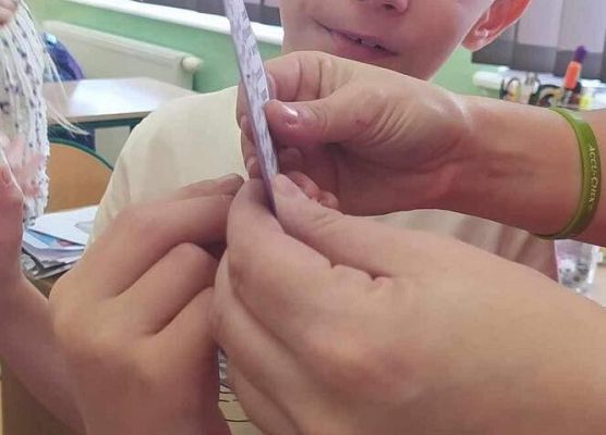 Grafika 8: Andrzejki w klasie IIA