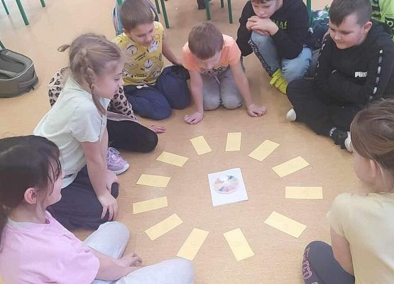 Grafika 9: Andrzejki w klasie IIA