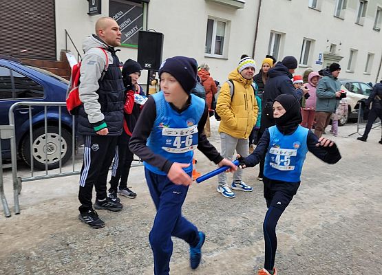 Grafika 7: Dziewczęta z Wicka na II miejscu w Biegu Mikołajkowym