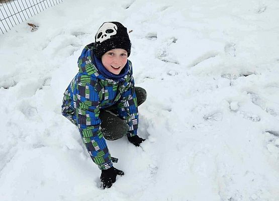 Grafika 9: Uczniowie klasy IIIA odwiedzili szkolne ptasie miasteczko