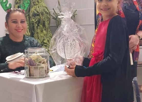 Grafika 4: Mikołajkowe Spotkanie w SP Wicko, 15 grudnia 2023