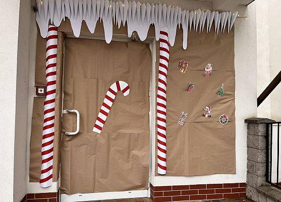 Grafika 7: Mikołajkowe Spotkanie w SP Wicko, 15 grudnia 2023